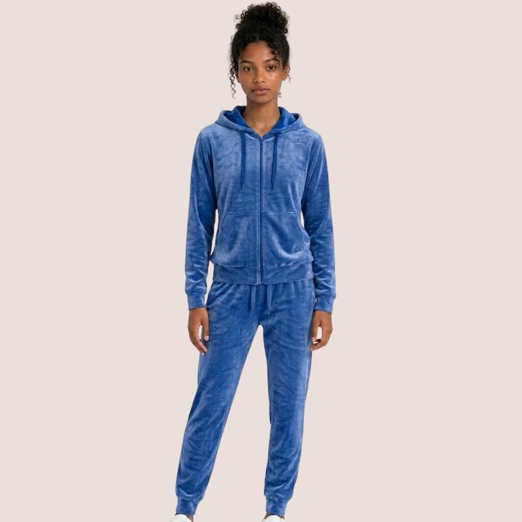 Moletom Juvenil Plush Casaco E Calça Para Dias Fri