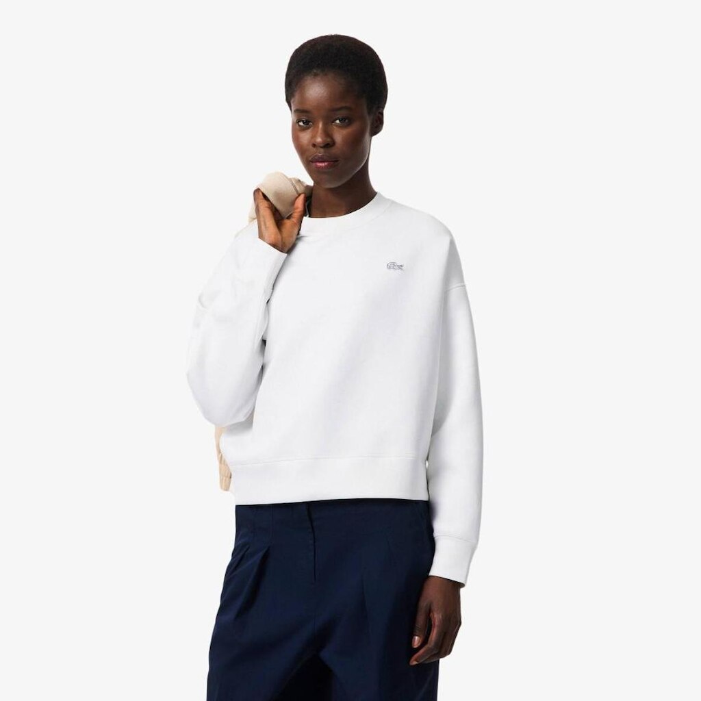 Moletom Lacoste Oversized de Jersey Double Face