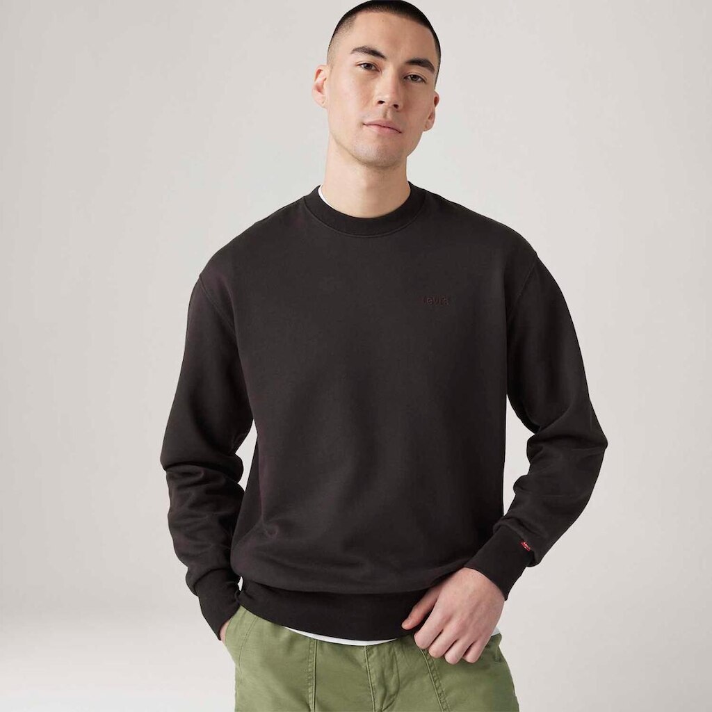 Moletom Levi's Authentic Crew Preto Masculino