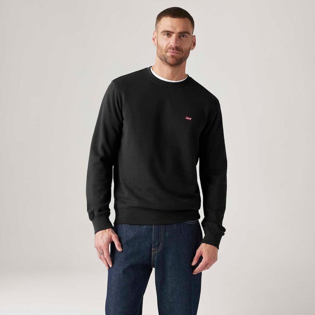 Moletom Levi's Classic Sweater Preto Manga Longa Masculino