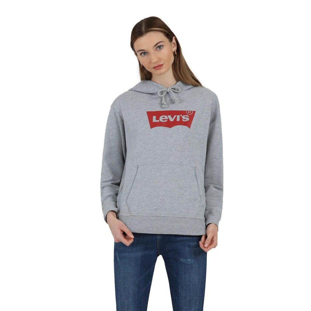 Moletom Levi's Graphic Standard Hoodie Cinza Feminino