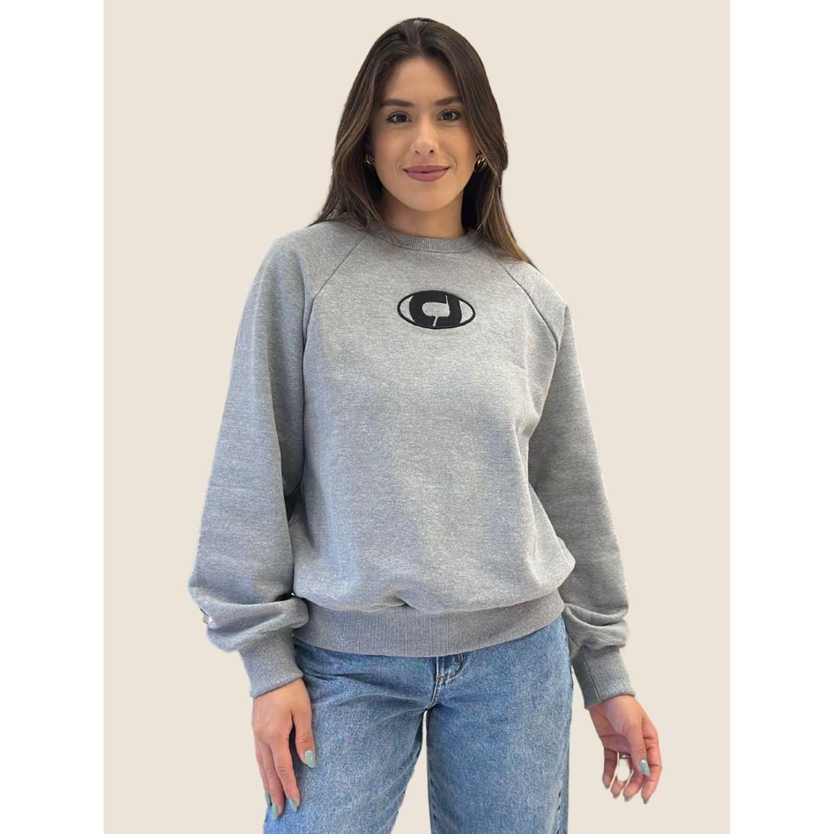 Blusa Moletom Oakley Alto Relevo Oakley One Brand Blusa Moletom