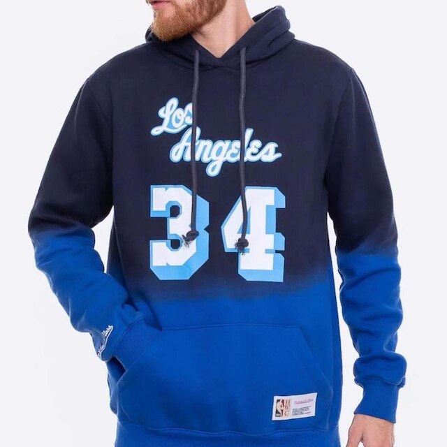 Moletom M&N Fechado Com Capuz L.A Lakers -O'Neal