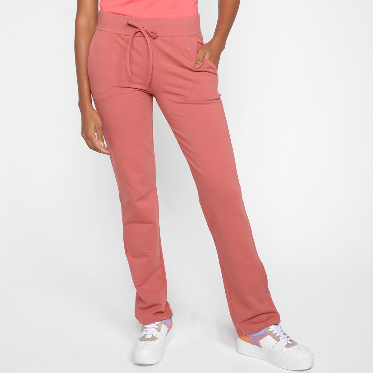 Moletom Malwee Liso Feminino - Roxo Menor preço em Moletom Malwee Liso Feminino - Roxo
