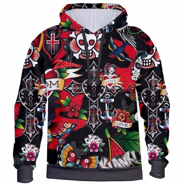 Moletom Masculino Blusa Capuz Bolso Flanelado Estampado