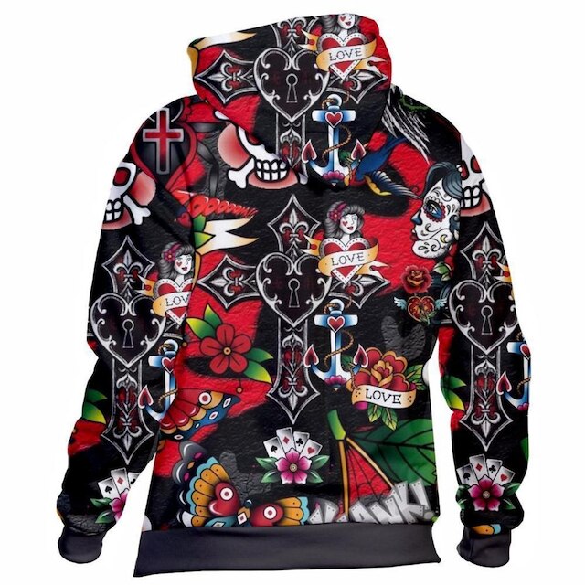 Moletom Masculino Blusa Capuz Bolso Flanelado Estampado