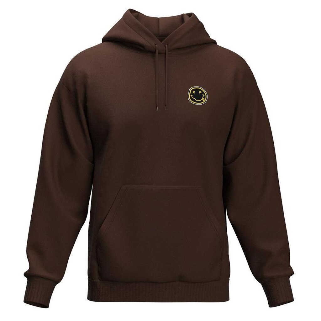 Moletom Masculino Blusa De Frio Com Capuz Modelo Canguru Top