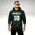 Moletom Masculino Canguru Brasil 10 Estilo Esportivo Premium - Verde Militar