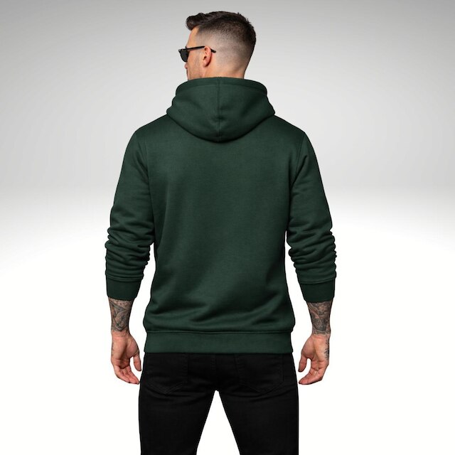 Moletom Masculino Canguru Brasil 10 Estilo Esportivo Premium