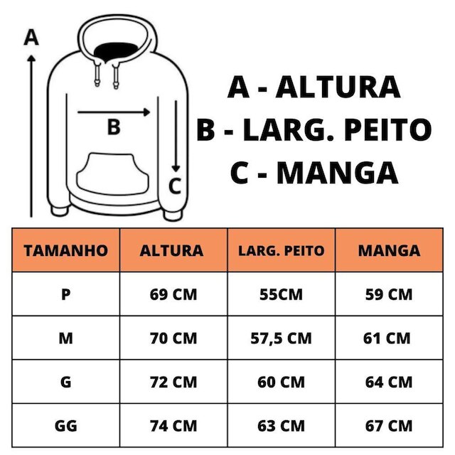 Moletom Masculino Capuz Bolso Canguru Flanelado Conforto