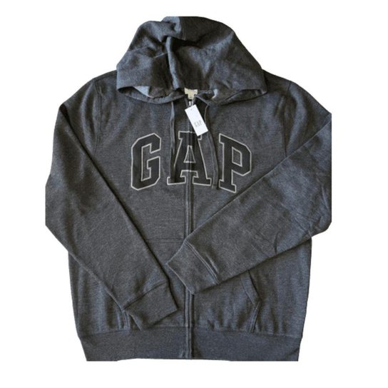 Zipper Moletom Gap Masculino Com Ziper Moletom Masculino Cinza