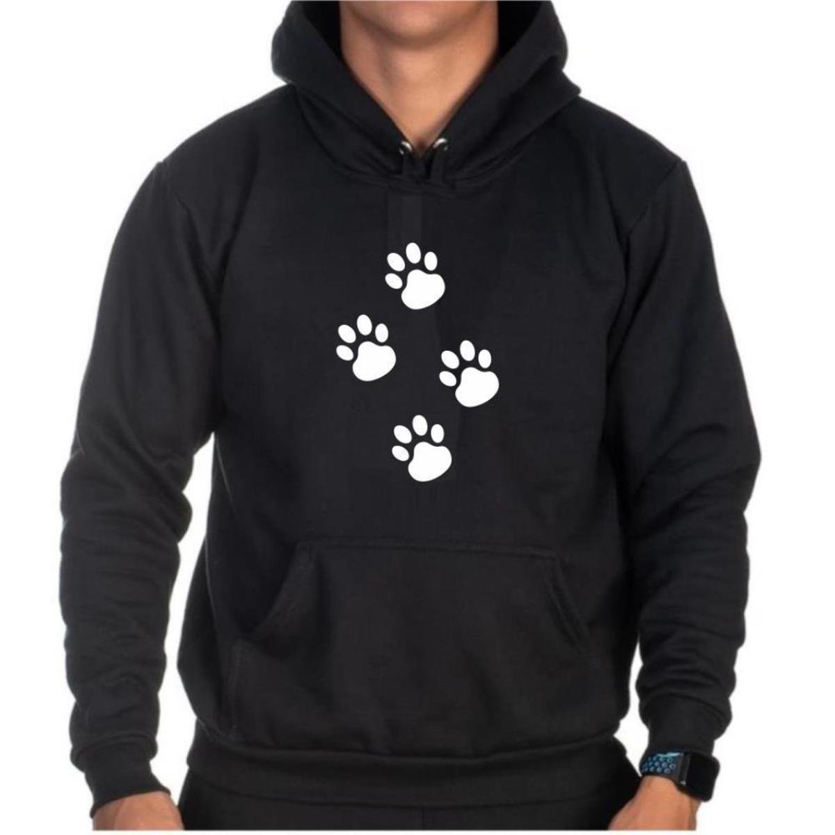 moletom com capuz with paws
