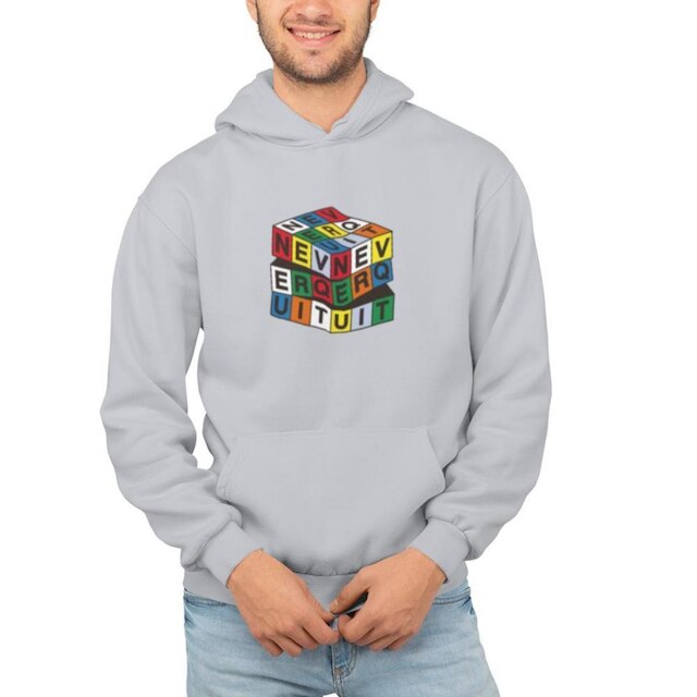 Moletom Masculino Feminino Estampado Cubo