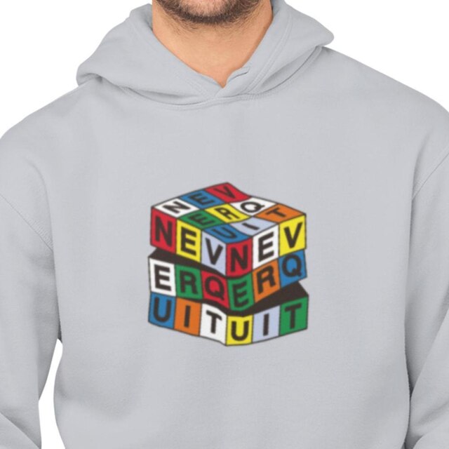 Moletom Masculino Feminino Estampado Cubo