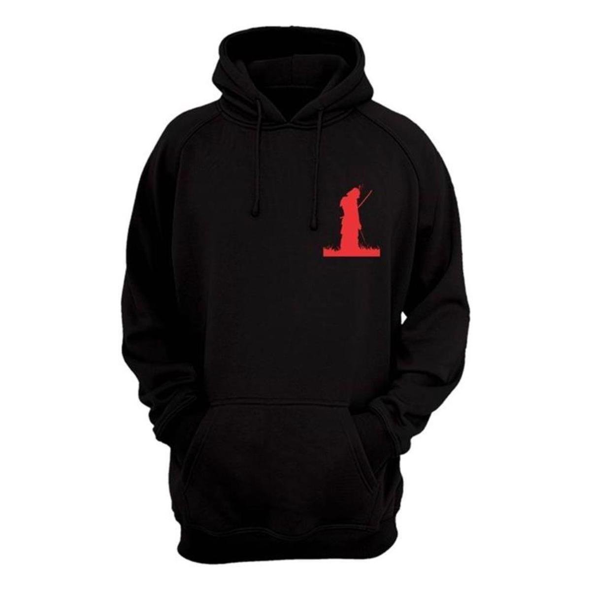 white black and red moletom com capuz