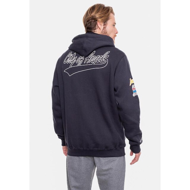 Moletom Mitchell & Ness NBA Canguru City Patches Masculino