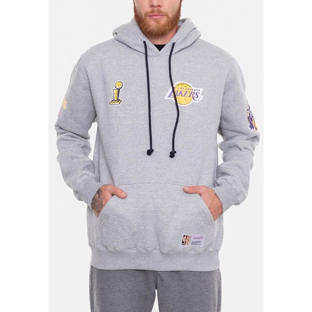 Moletom Mitchell & Ness NBA Canguru City Patches Masculino