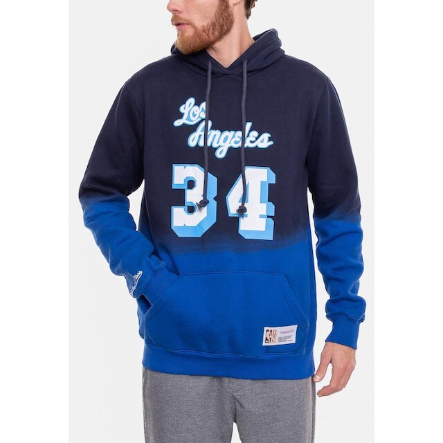 Moletom Mitchell & Ness NBA Canguru Name And Number Shaquille O'Neal Masculino