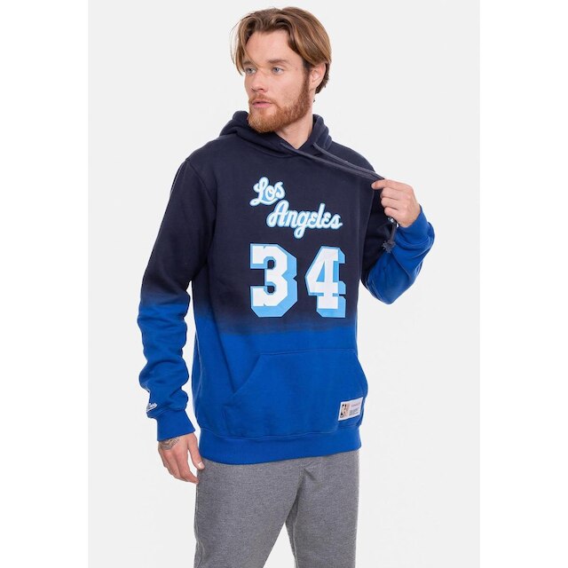 Moletom Mitchell & Ness NBA Canguru Name And Number Shaquille O'Neal Masculino