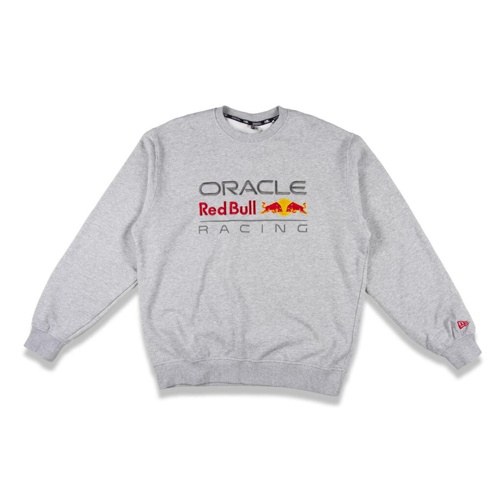 MOLETOM NEW ERA CARECA RED BULL RACING KOREA DROP CINZA