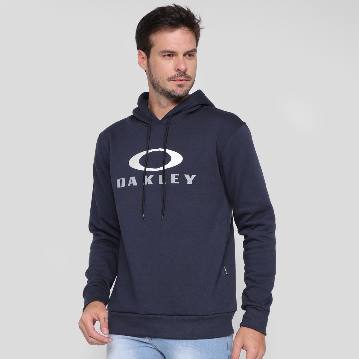 Moletom Oakley Dual Pullover Masculino - Marinho é boa?