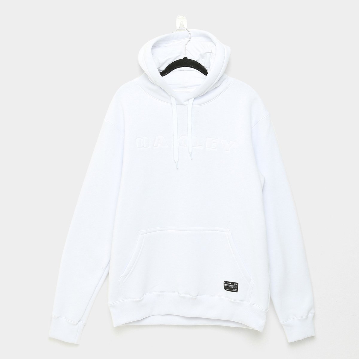 Moletom Oakley Utilitary Bark Pullover Masculino - Branco Menor preço em Moletom Oakley Utilitary Bark Pullover Masculino - Branco