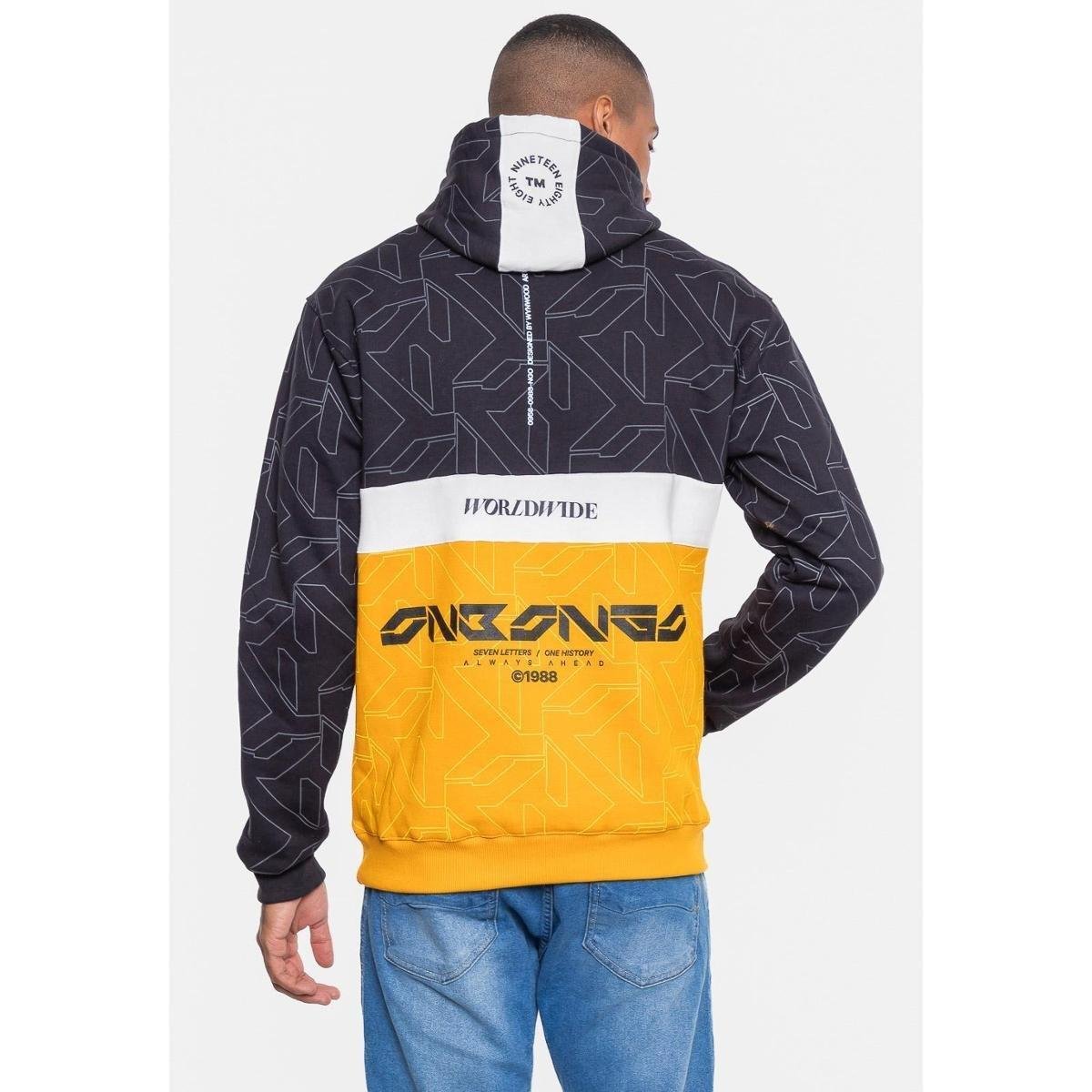 Moletom Onbongo Canguru Est Chain Masculino Zattini