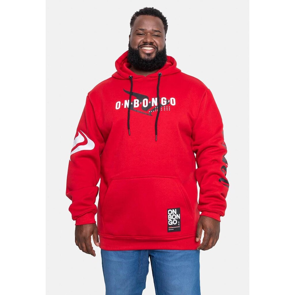Moletom Onbongo Plus Size Canguru Masculino