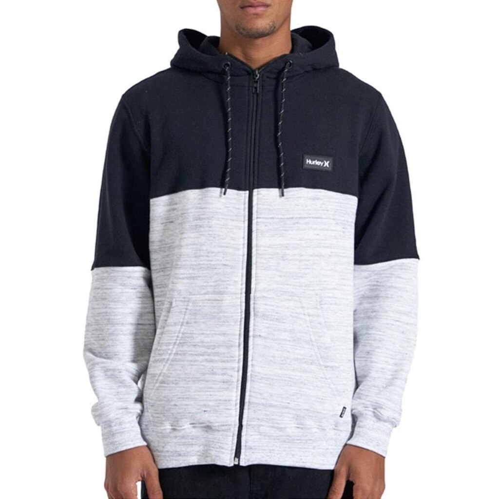 Moletom Plus Size Canguru Hurley Snow Two Branco