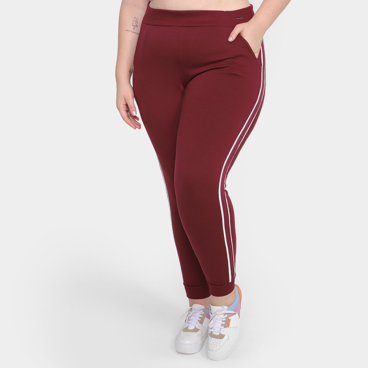 Moletom Plus Size Maelle Feminino - Vinho é ruim? Moletom Plus Size Maelle Feminino - Vinho é boa?