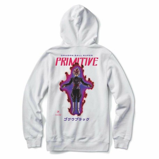 Moletom Primitive X Dragon Ball Goku Black Rose Hood Masculino