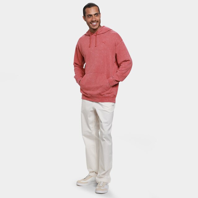 Moletom Puma Elevated Relaxed Wash Hoodie Masculino