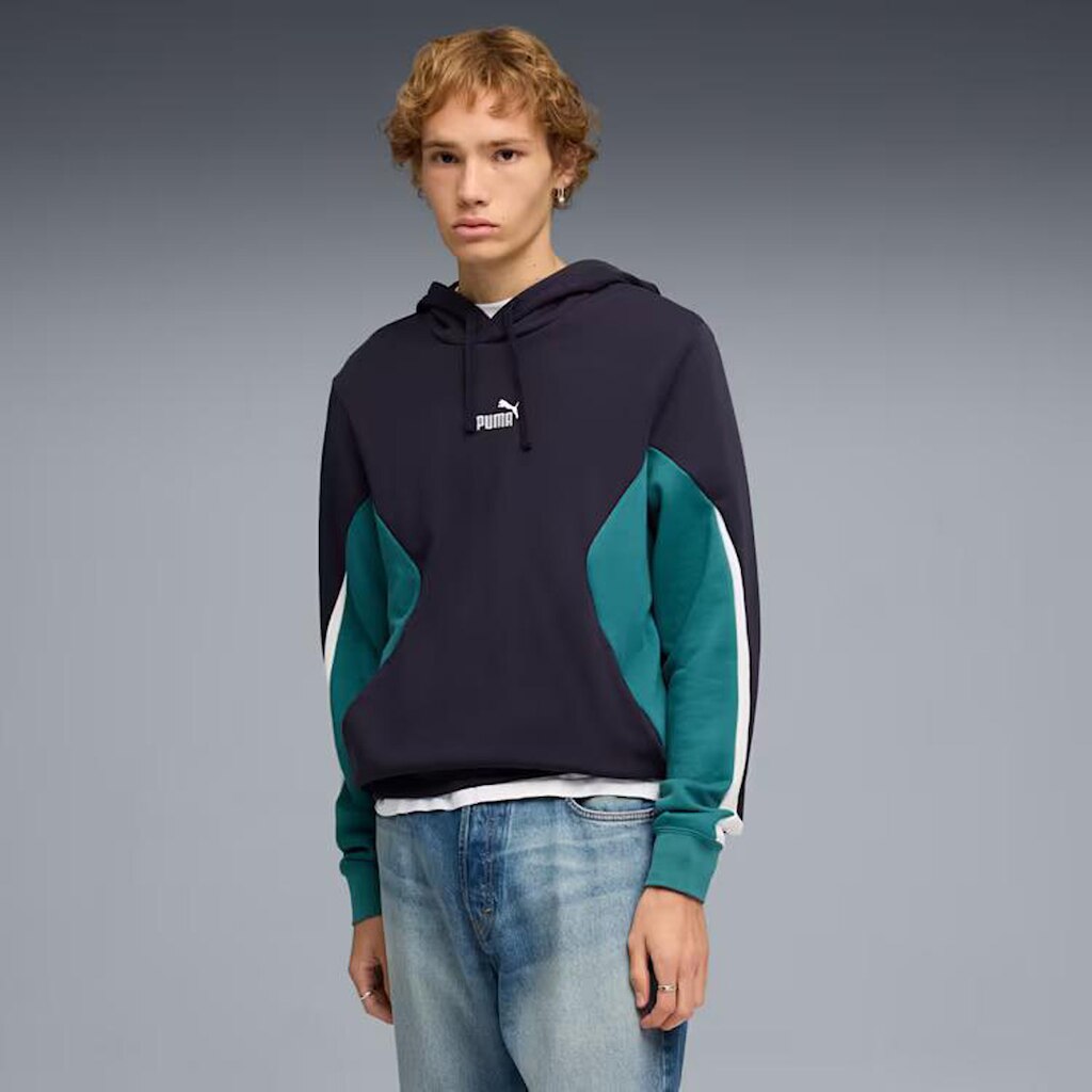 Moletom Puma Ess Block Hoodie Tr Masculino