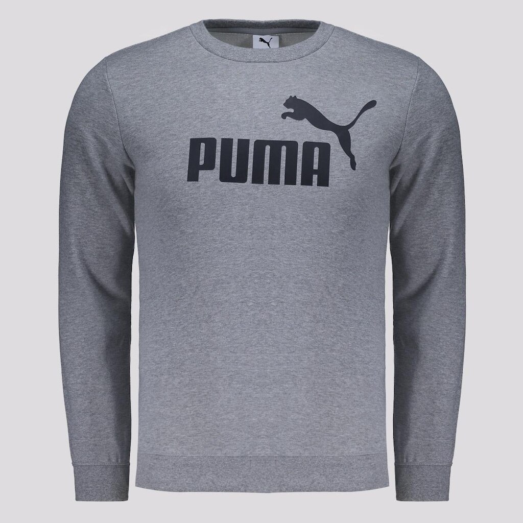 Moletom Puma ESS NO. 1 Logo Crew Juvenil  Unissex