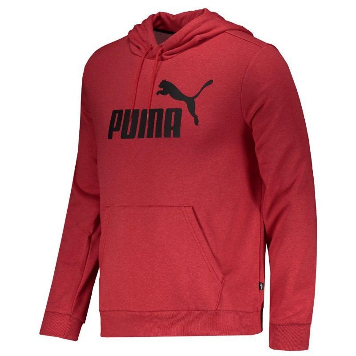 moletom puma vermelho