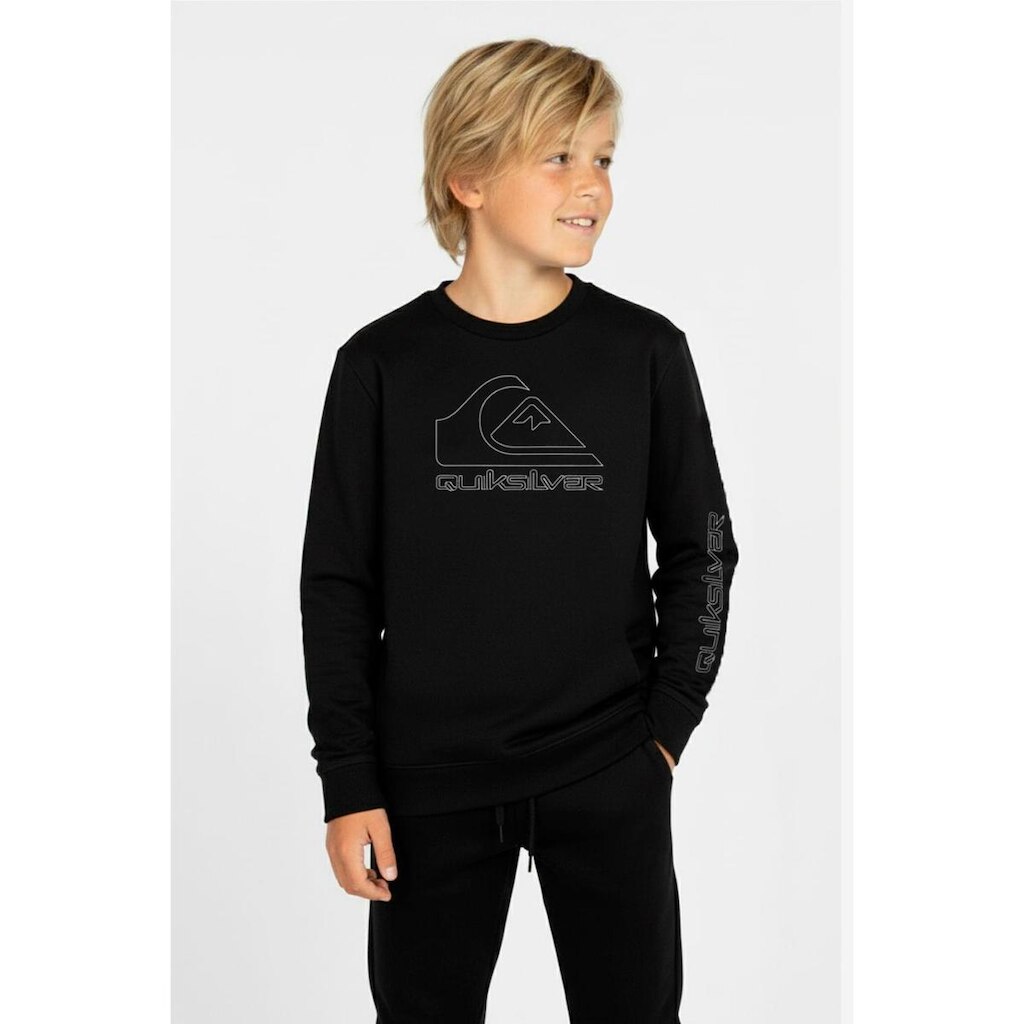 Moletom Quiksilver Kd Care New Tour 310G Preto Moletom Quiksilver Care New Tour 310G Preto-Preto-2