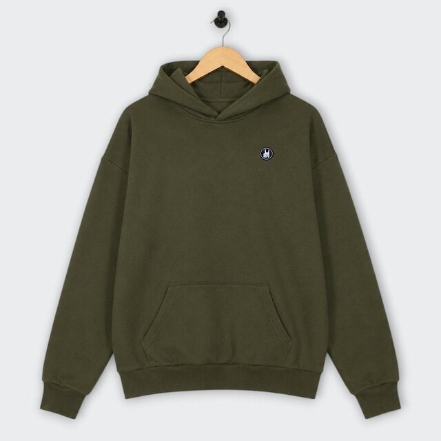 Moletom Rock City Mini Icon 3 Cabos Premium Verde Musgo