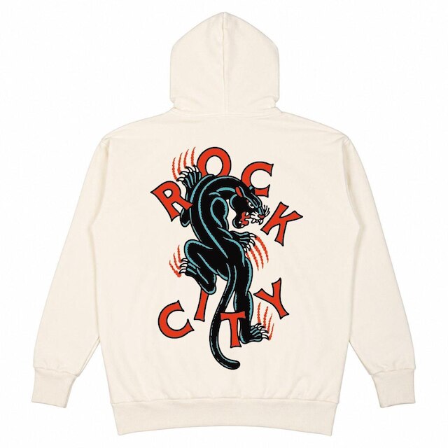 Moletom Rock City Pantera Marchioros Premium 3 Cabos Off White