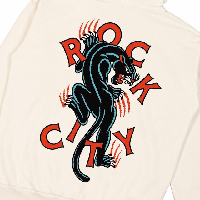 Moletom Rock City Pantera Marchioros Premium 3 Cabos Off White