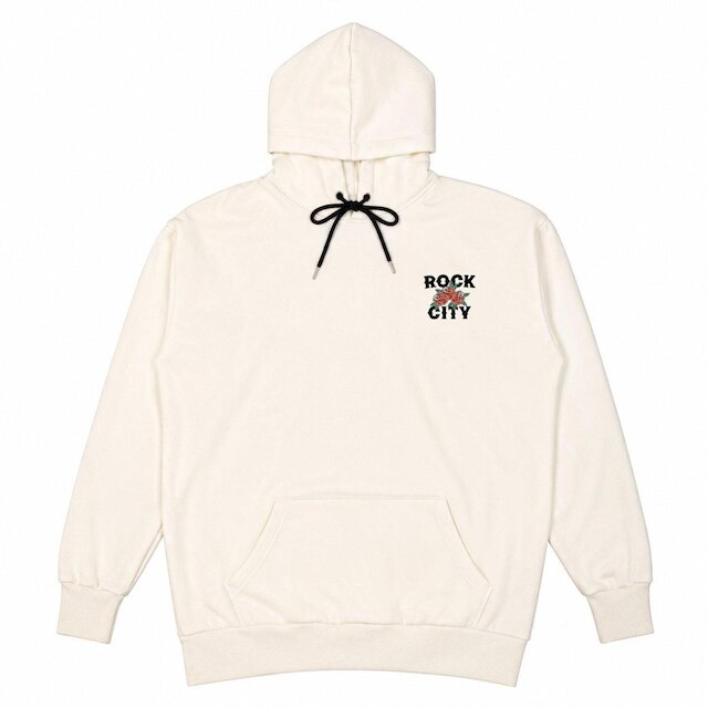 Moletom Rock City Rosas Marchioros 3 Cabos Off White