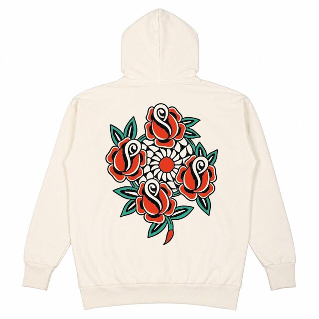 Moletom Rock City Rosas Marchioros 3 Cabos Off White