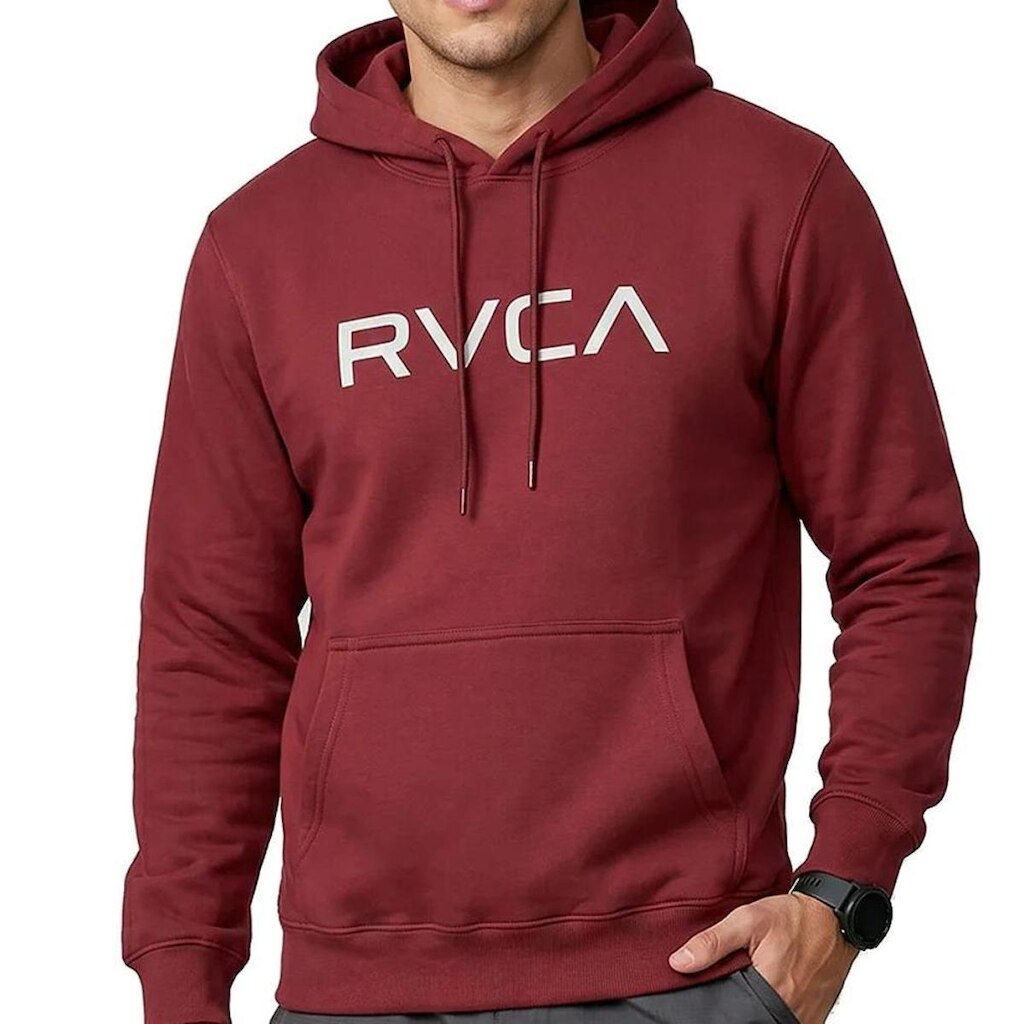 Moletom RVCA Canguru Big RVCA 310G WT26 Masculino