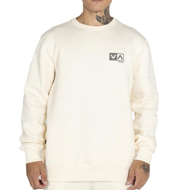 Moletom RVCA Careca Mini Balance Box Crew WT25