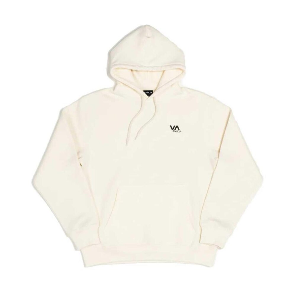 Moletom RVCA Fechado Canguru VA Essential Off White