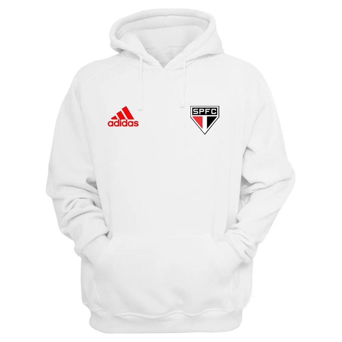 Moletom Blusao Spfc Blusa De Frio Moletom Feminino Sao Paulo Blusa