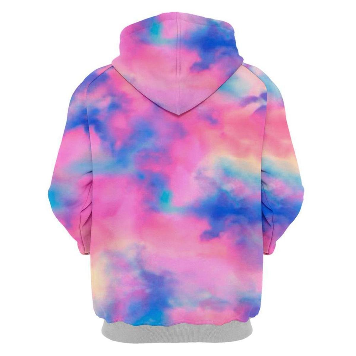 tommy hilfiger tie dye fleece moletom com capuz