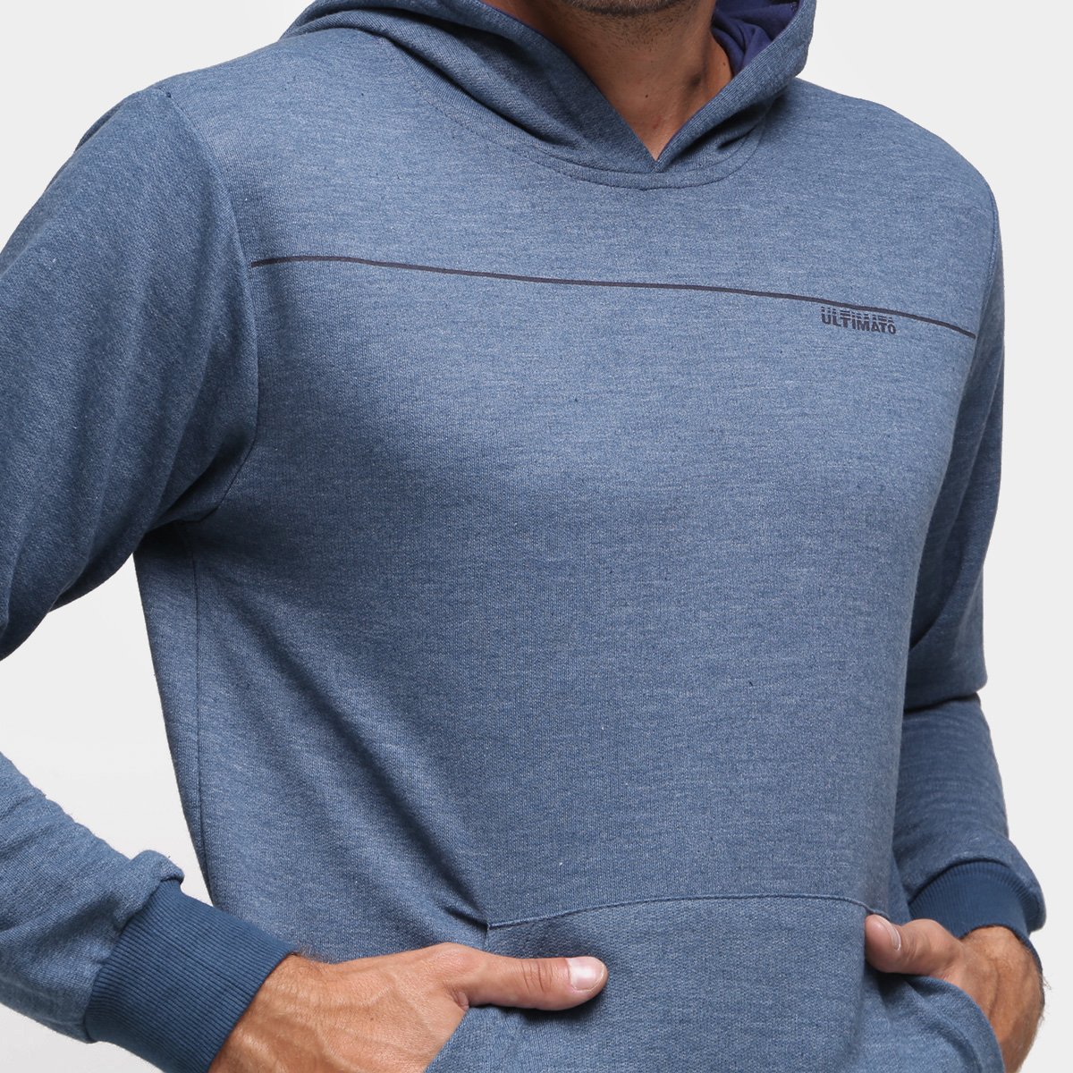 carla moletom com capuz blue