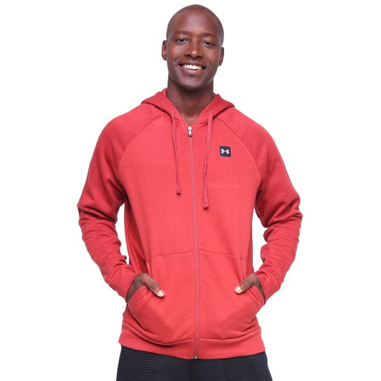 Moletom Under Armour Rival Fleece Masculino - Terracota