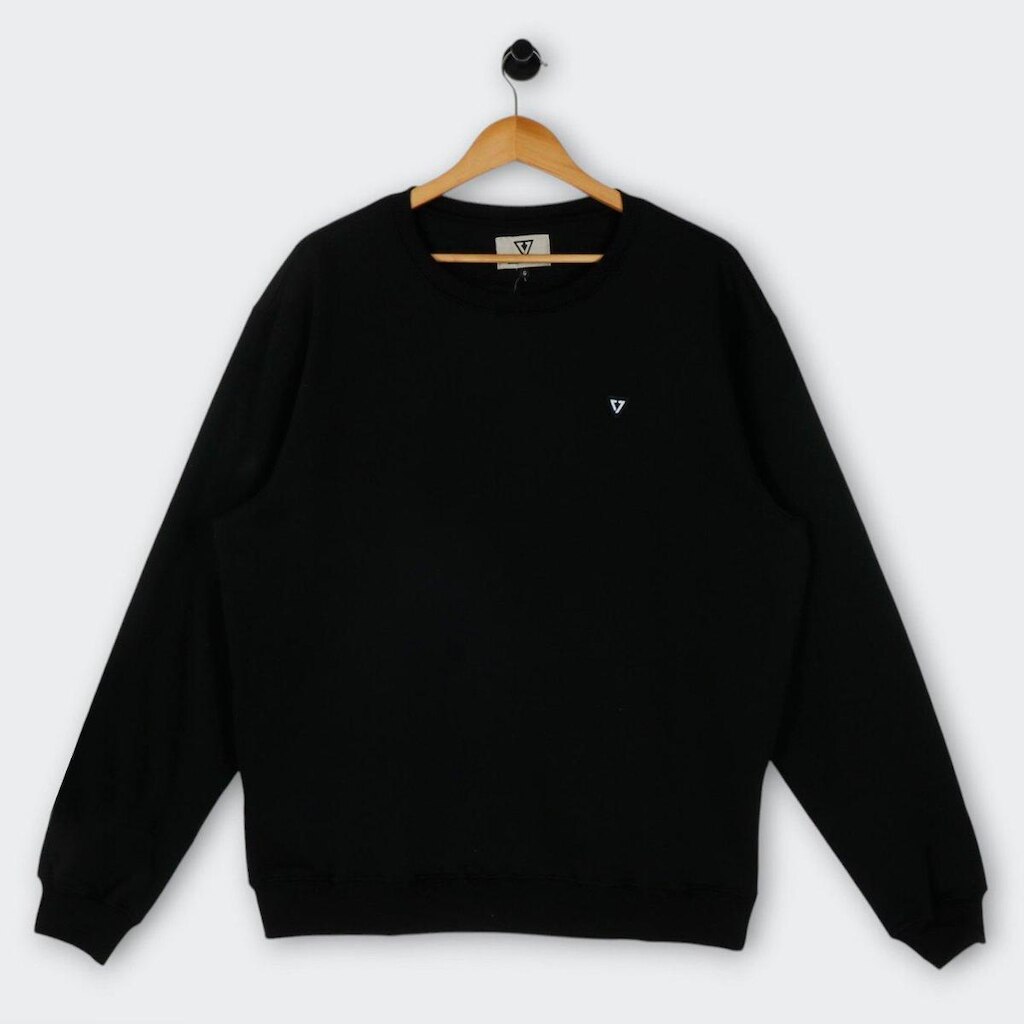 Moletom Vissla Solid Sets Preto