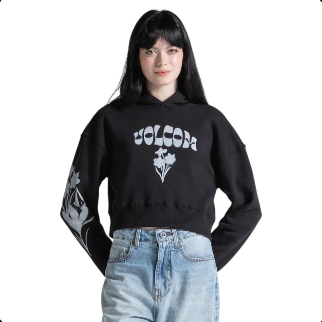 MOLETOM VOLCOM MINI HOODIE FEM